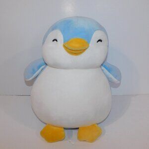 Miniso Life 10" plush Blue White Soft Cubby stuffed Penguin New with Tag